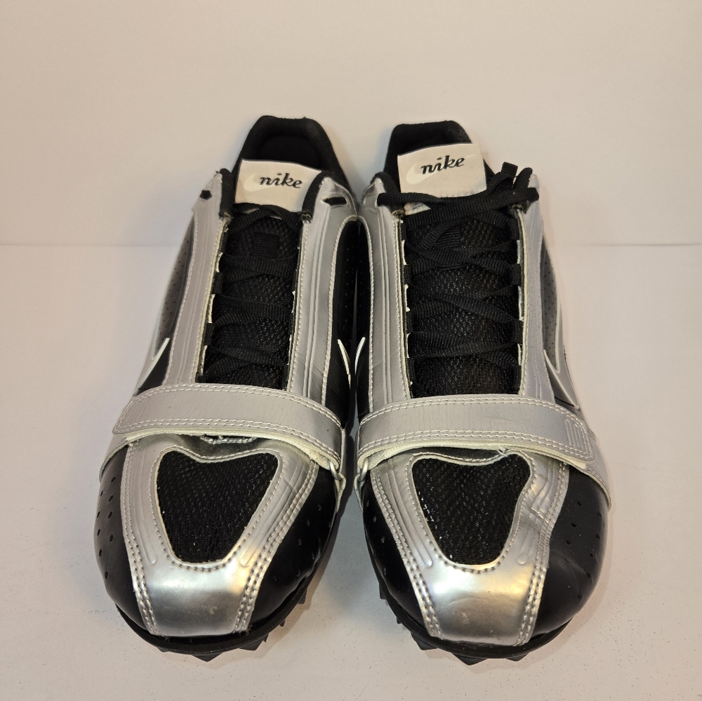 Nike Zoom Rival Track Shoes Men's Size 10 Black / Silver Track and Field